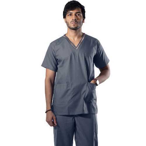 Male-Designer-Scrub-Suit-Grey