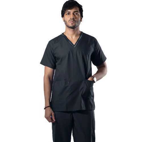 Male-Designer-Scrub-Suit-Black