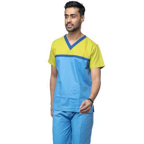 Mens-Designer-Scrub-Suit-Ocean-Blue