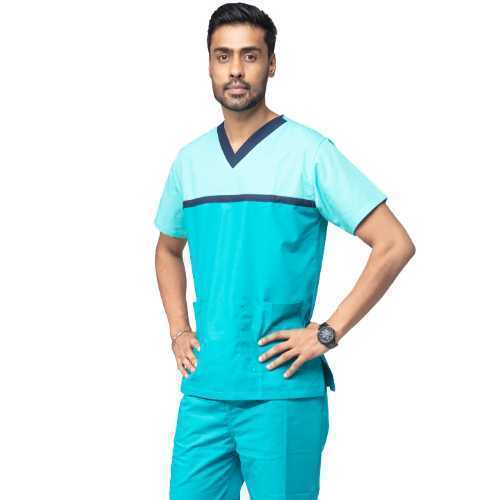 Mens-Designer-Scrub-Suit-Light-Teal