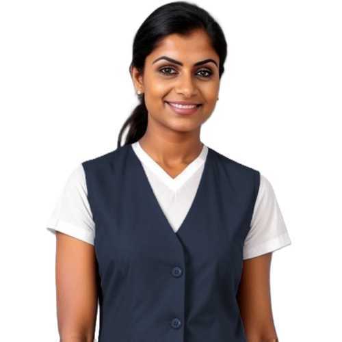 Women-Support-vest-Navy