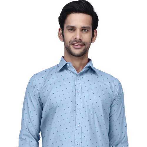 Male-Front-Office-Shirt-Blue-Dobby